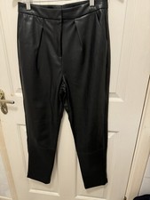 womens leather trousers size 10