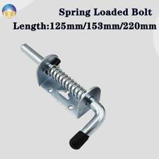 Spring Loaded Bolt Heavy Duty Gate Drop Door Latch 125mm 153mm  220mm Pin Lock