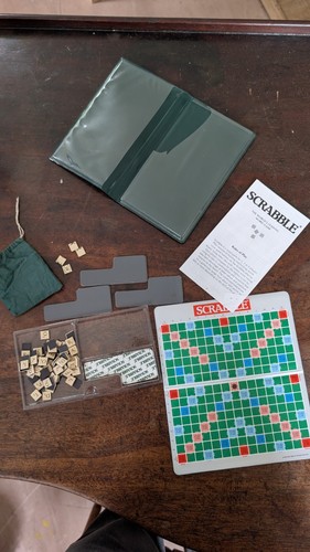 Travel scrabble magnetic - scrabble,