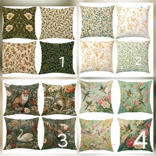 William morris style floral - floral, /