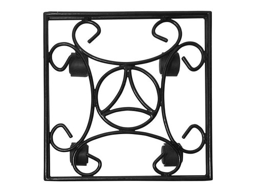 Pot caddy square - with, four