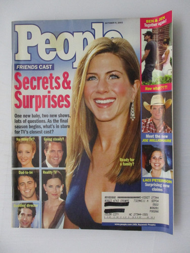 People magazine oct 2003 - people, 6,