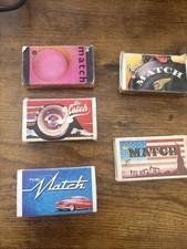 Vintage “The Match” Bryant & May Matchbox Collection 1970s-80s  Mixed Condition