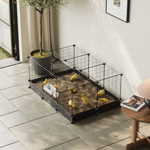Metal wire pet playpen - metal,