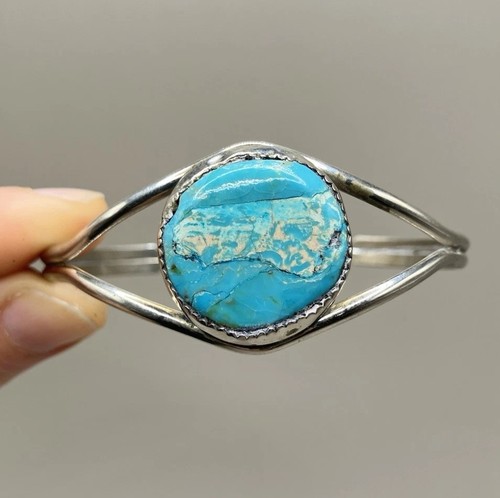 Vintage turquoise cuff - vintage,