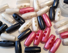 x6 Tiny Duffle Buttons