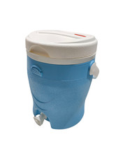 DRINKS COOLER PORTABLE 6L BLUE with TAP & HANDLE DISPENSER INSULATED BOAT CAMPER