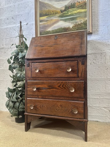 Beautiful antique oak compact - oak,