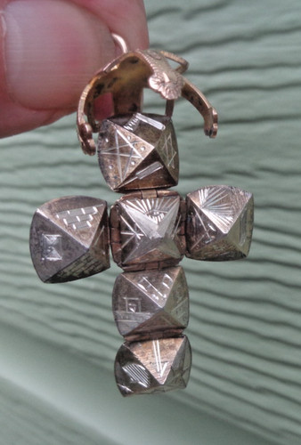 Masonic ball watch fob cross - masonic,