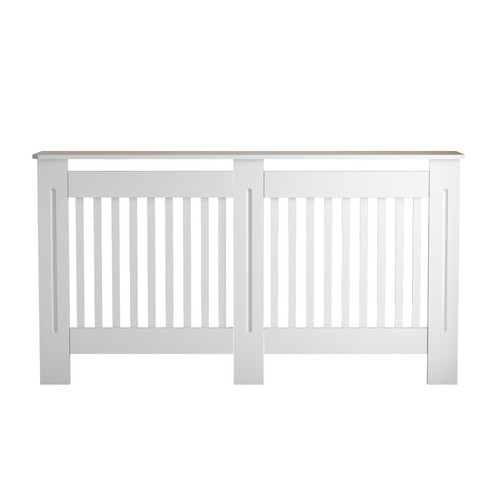White mdf radiator cover - radiator,