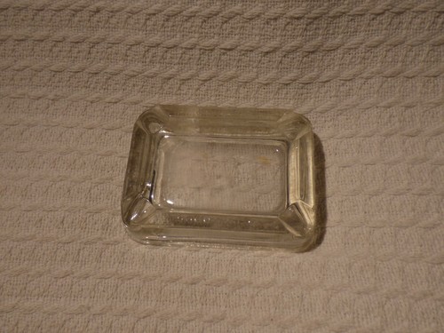 Vintage glass advertising - glass,