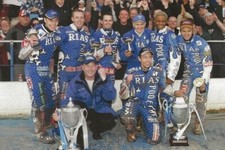 POOLE PIRATES 2004 SPEEDWAY TEAM PHOTOGRAPH