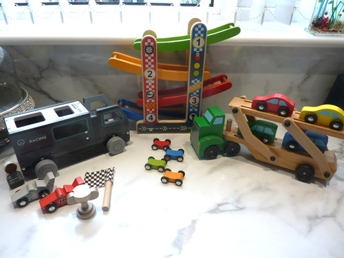 Lovely bundle wooden toys - bundle, of