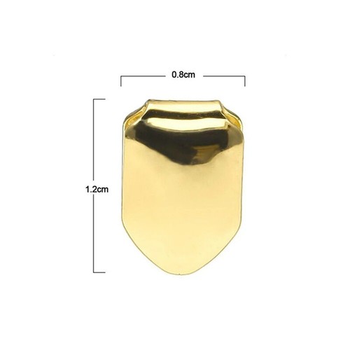 Mouth grill gold plated single - mouth,