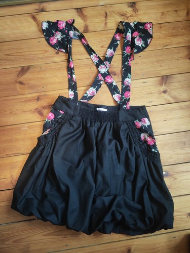 Suspender skirt dress overall