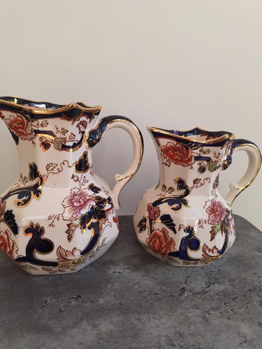 Masons mandalay jugs - 2x, jugs,large