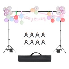 Uimoso Backdrop Stand Background Banner Kit 7 x 10 ft for Party & Photo Studio