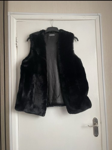 Ladies girls faux fur gilet - ladies/girls,