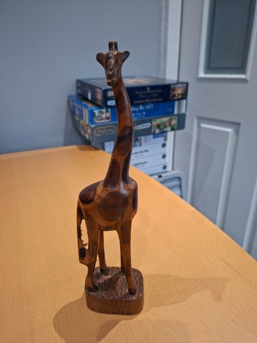 Hand carved african wooden - hand,