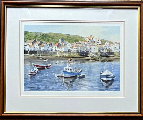 Alistair butt framed signed - framed,