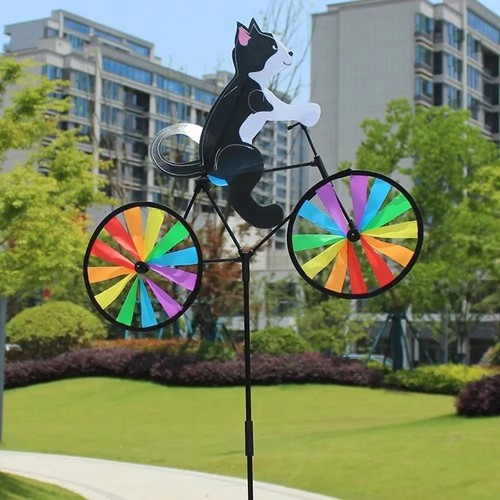 Garden wind spinners - wind, dog