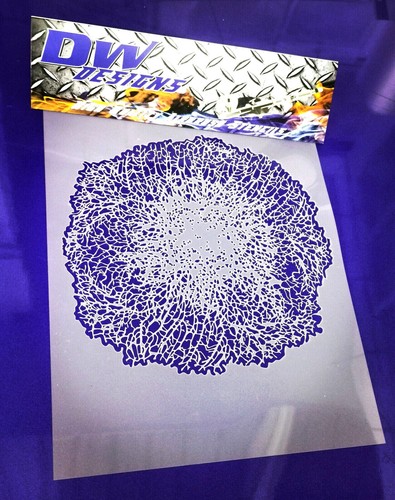 Tangled effect airbrush - , art