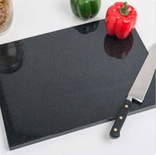 New Large Black Granite Chopping Board kitchen Work Top Surface Protector