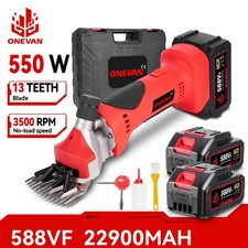 For Makita Cordless Sheep Shearing 550W Electric Sheep Shears Clipper 2 Battery