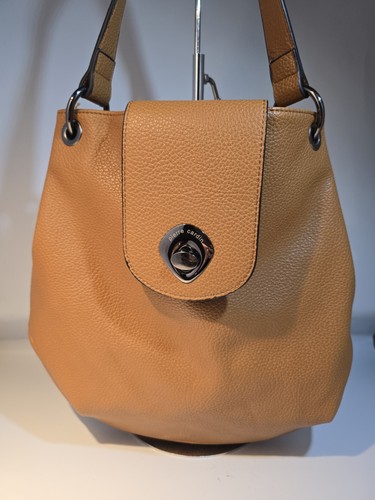 Pierre cardin tan pebbled - cardin, faux
