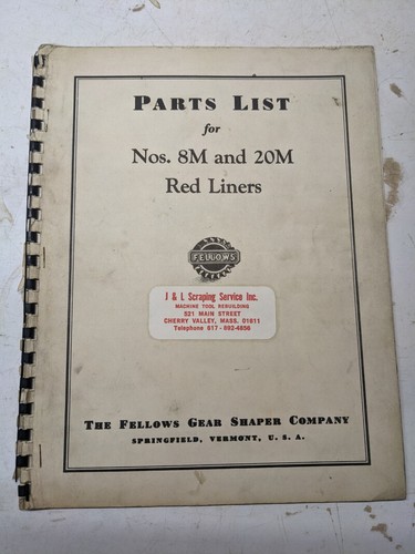 Fellows gear shaper service - gear,