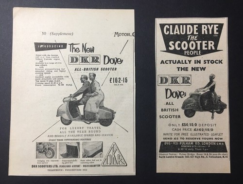 Dkr dove 147cc - scooter, x