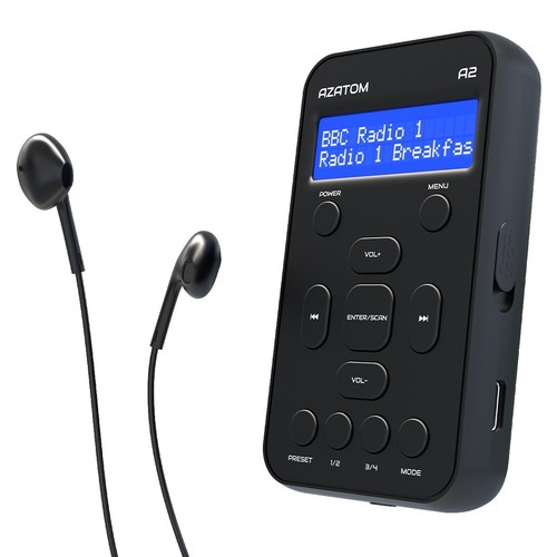 Dab portable pocket radio - dab+,