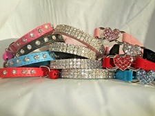 Cat Collar Diamante stones