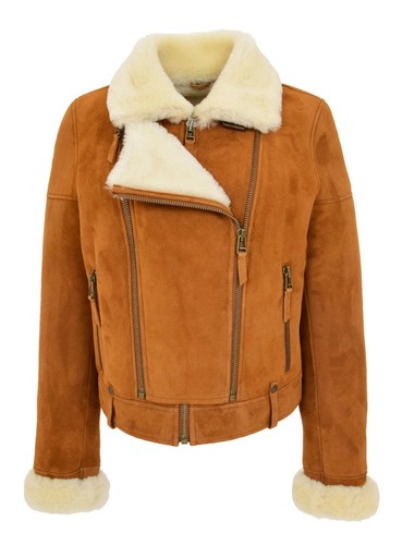 Womens real sheepskin - real, aviator