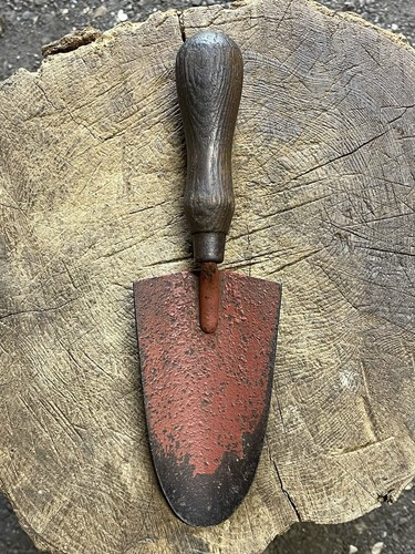 Vintage garden hand trowel - hand,