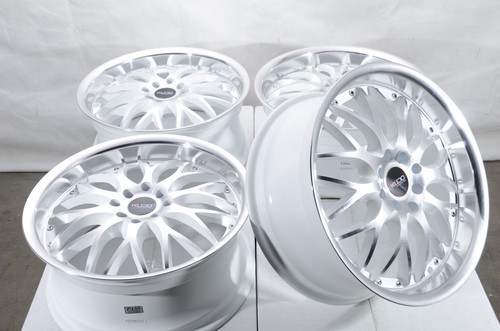 Wheels rims white 4 - 17", lugs