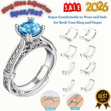 8Pcs Silicone Ring Size