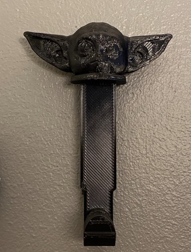 Printed yoda wall - x, hook