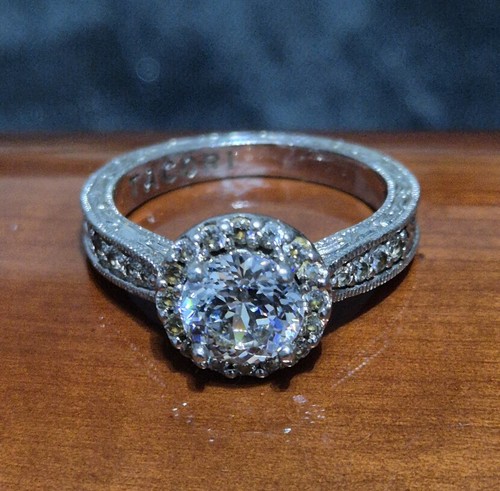 Tacori diamonique platinum - tacori,