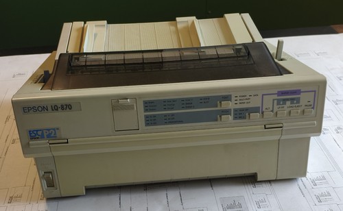 Vintage epson 870 dot - vintage, lq-870