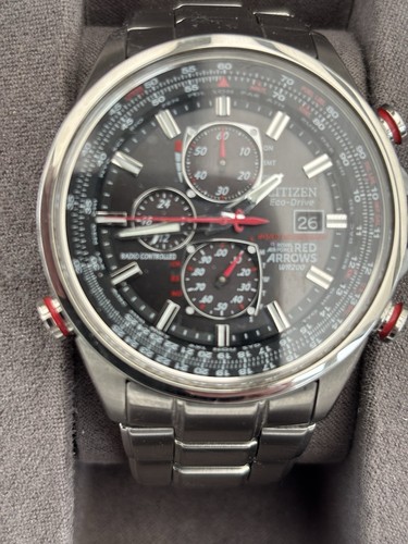 Citizen eco drive red arrows - red,
