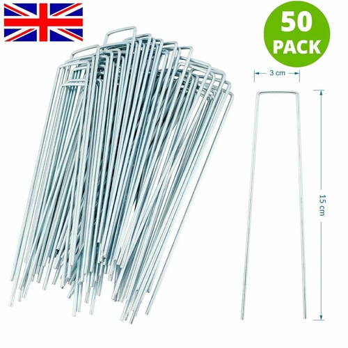 50x galvanised pins weed - 50x,