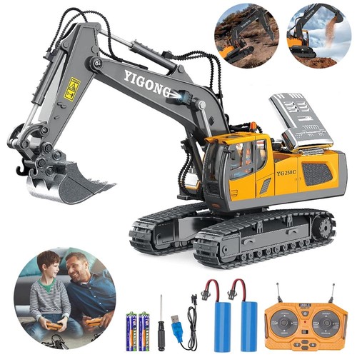 Remote control excavator toys - control,