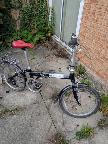 Dahon folding bike - folding,