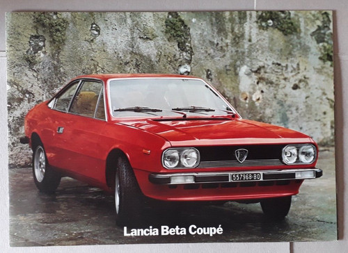 Lancia beta coupe brochure - lancia,