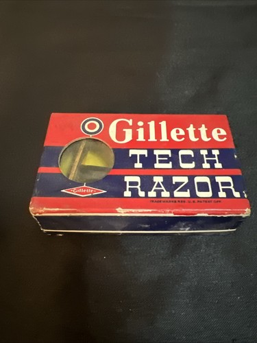 Vintage gillette tech razor - gillette,