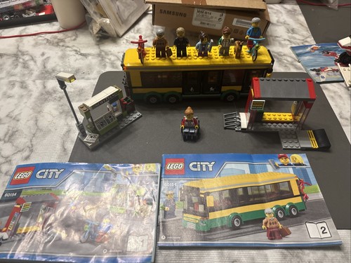 Lego city bus station - bus, (60154)