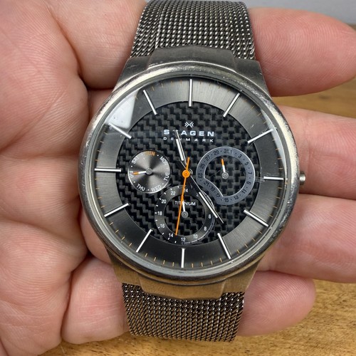 Skagen men 809xlttm carbon - skagen,
