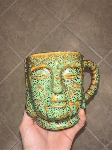 Buddha tea coffee mug brown - tea,