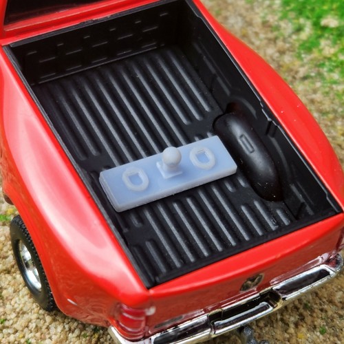 Scale printed pickup - scale, 3d